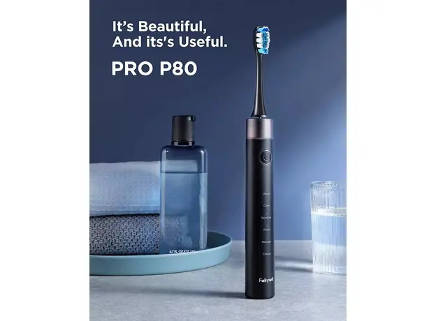 Электрическая зубная щетка Fairywill P80 black - изображение 9