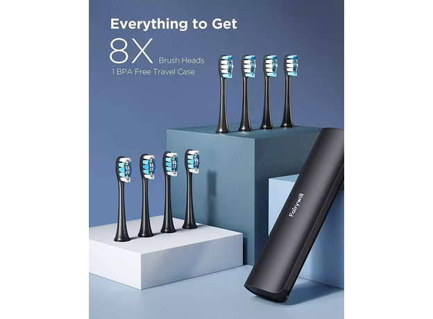 Электрическая зубная щетка Fairywill P80 black - зображення 11 Электрическая зубная щетка Fairywill P80 black - зображення 11