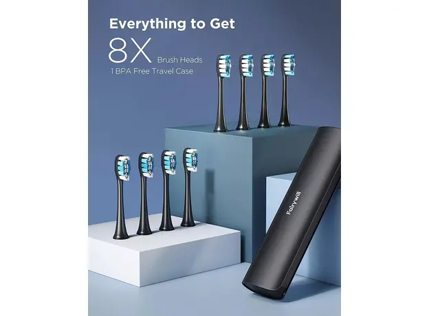 Электрическая зубная щетка Fairywill P80 black - изображение 11