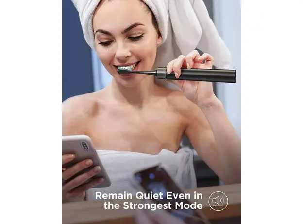 Электрическая зубная щетка Fairywill P80 black - изображение 12