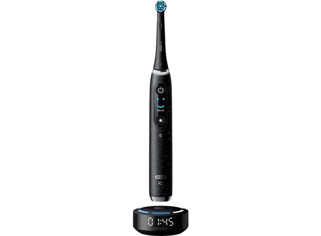 Электрическая зубная щетка Oral-B iO Series 10 Luxe Edition Cosmic Black (8006540812068) - зображення 2 Электрическая зубная щетка Oral-B iO Series 10 Luxe Edition Cosmic Black (8006540812068) - зображення 2