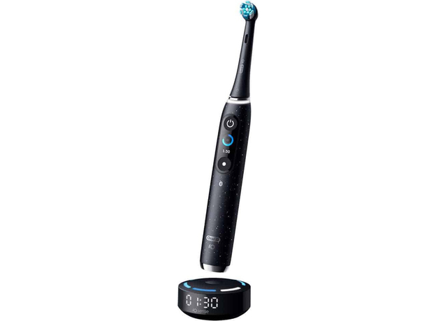 Электрическая зубная щетка Oral-B iO Series 10 Luxe Edition Cosmic Black (8006540812068) - зображення 3 Электрическая зубная щетка Oral-B iO Series 10 Luxe Edition Cosmic Black (8006540812068) - зображення 3