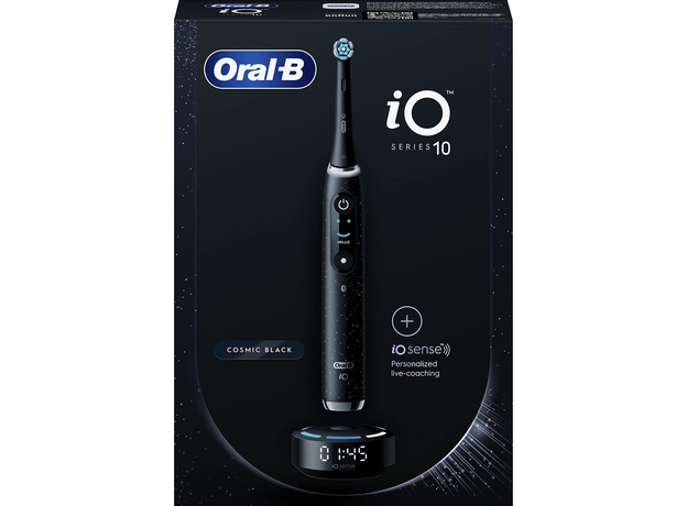 Электрическая зубная щетка Oral-B iO Series 10 Luxe Edition Cosmic Black (8006540812068) - зображення 5 Электрическая зубная щетка Oral-B iO Series 10 Luxe Edition Cosmic Black (8006540812068) - зображення 5