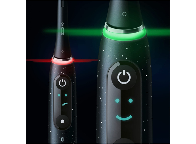 Электрическая зубная щетка Oral-B iO Series 10 Luxe Edition Cosmic Black (8006540812068) - зображення 8 Электрическая зубная щетка Oral-B iO Series 10 Luxe Edition Cosmic Black (8006540812068) - зображення 8
