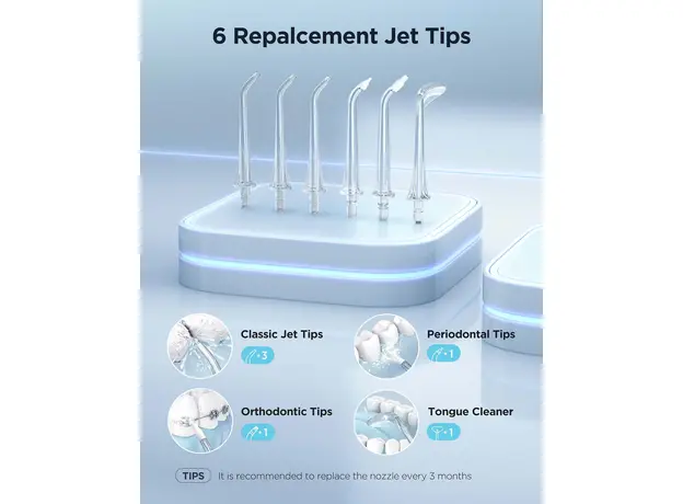 Ирригатор Fairywill F30 white, Основной цвет: Белый - изображение 3