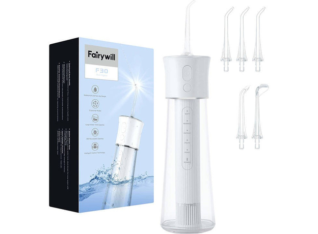 Ирригатор Fairywill F30 white, Основний колір: Білий - зображення 2 Ирригатор Fairywill F30 white, Основний колір: Білий - зображення 2