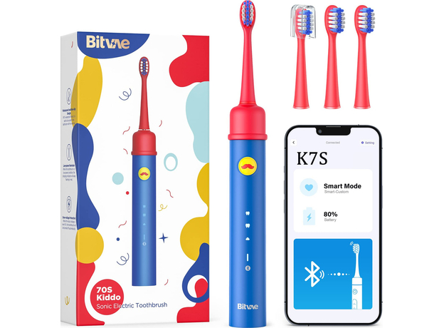 Детская электрическая зубная щетка Bitvae Smart K7S Kids blue  Детская электрическая зубная щетка Bitvae Smart K7S Kids blue