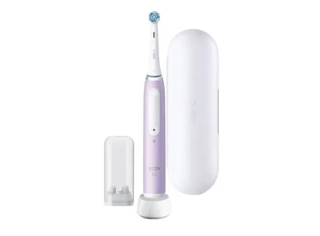 Электрическая зубная щетка ORAL-B BRAUN iO 4 Lavender (4210201437925) - изображение 3