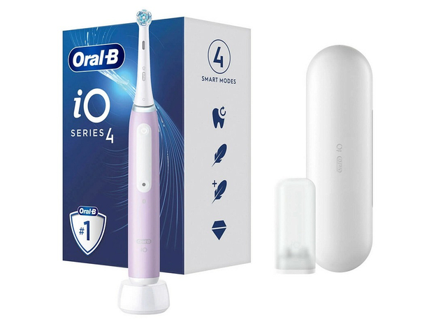 Электрическая зубная щетка ORAL-B BRAUN iO 4 Lavender (4210201437925) - зображення 10 Электрическая зубная щетка ORAL-B BRAUN iO 4 Lavender (4210201437925) - зображення 10
