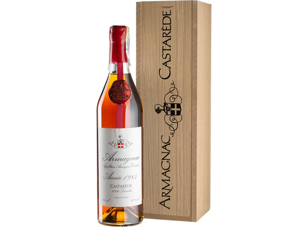 Арманьяк Armagnac Castarede 1985 г. 0.7 л 40% в подарочной упаковке (3450960070853) 