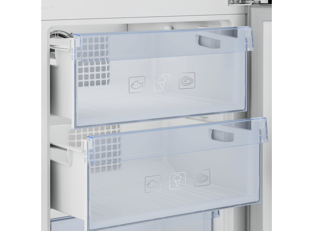 Двухкамерный холодильник BEKO RCNA386E30ZXB - изображение 4