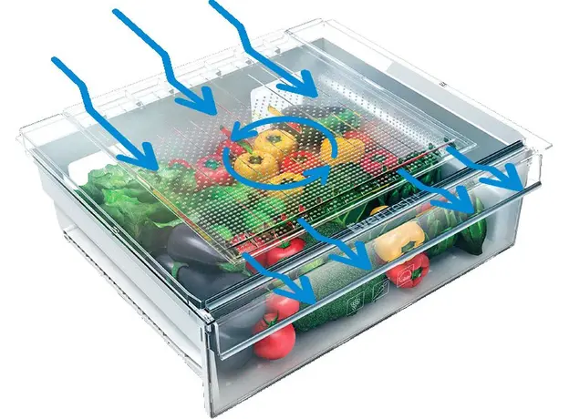 Двухкамерный холодильник BEKO RCNA406E35ZXB - изображение 8