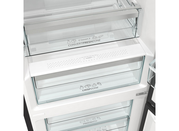 Двухкамерный холодильник Gorenje NRK620EABXL4 - изображение 9