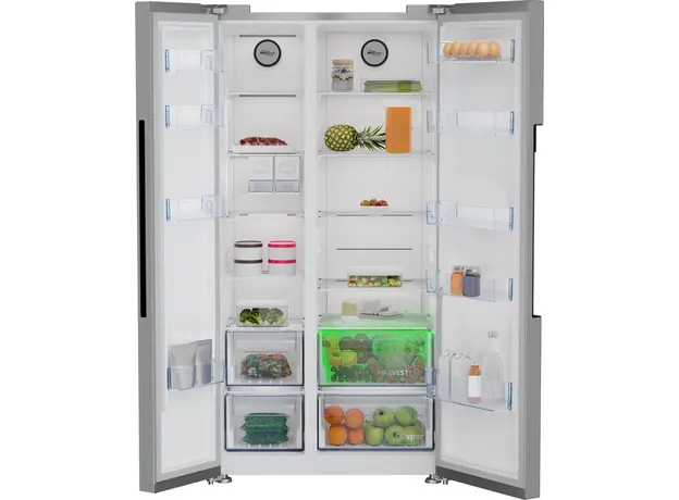 Side-by-side холодильник BEKO GN164020XP - изображение 4