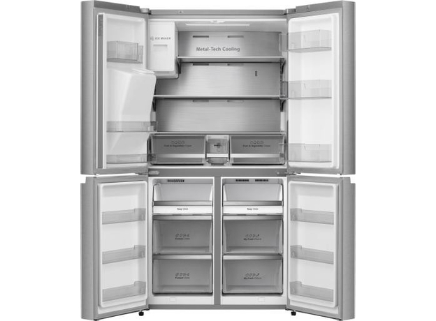 Многодверный холодильник Hisense RQ760N4SASE серебристый (20011257) - изображение 2