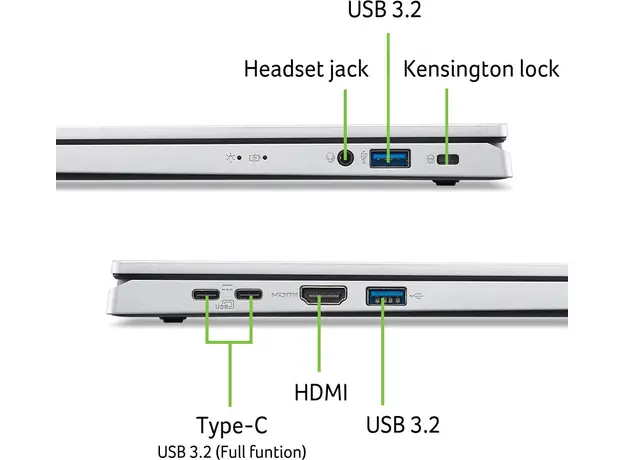 Ноутбук Acer Extensa 15 EX215-35 [EX215-35-34WA] (NX.EJ6EU.001) - изображение 10