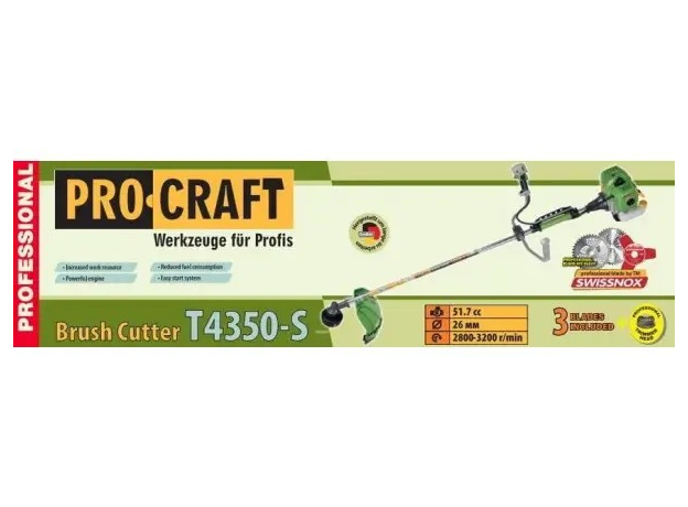 Бензиновый триммер PROСRAFT T4350S - изображение 9