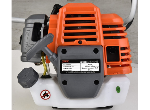 Мотокоса бензиновая GTM CN330D (83103) - изображение 4