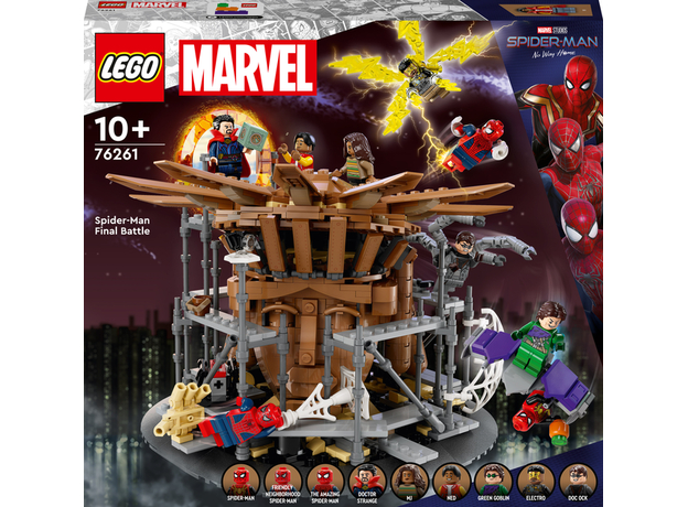 Конструктор LEGO Marvel Решающий бой Человека-Паука 900 деталей (76261) - изображение 3 Конструктор LEGO Marvel Решающий бой Человека-Паука 900 деталей (76261) - изображение 3