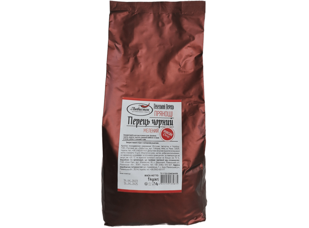 Перец черный молотый Любисток Адский перец 1 кг (4820159135875) 
