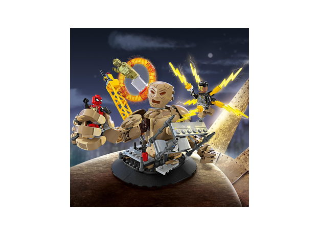 Конструктор LEGO Marvel Человек-Паук vs. Песчаный человек: Решающая битва 347 деталей (76280) - изображение 12 Конструктор LEGO Marvel Человек-Паук vs. Песчаный человек: Решающая битва 347 деталей (76280) - изображение 12