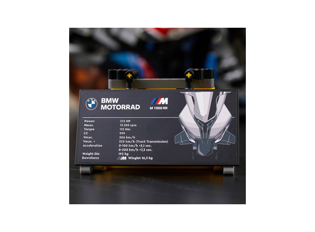 Конструктор LEGO Technic BMW M 1000 RR 1921 деталь (42130) - изображение 9 Конструктор LEGO Technic BMW M 1000 RR 1921 деталь (42130) - изображение 9