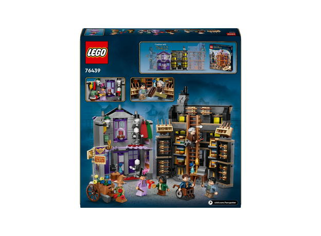 Конструктор LEGO Harry Potter Крамниці Олівандера і Мадам Малкін 744 деталей (76439) - зображення 14 Конструктор LEGO Harry Potter Крамниці Олівандера і Мадам Малкін 744 деталей (76439) - зображення 14