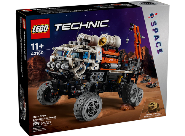 Конструктор LEGO Technic Марсоход команды исследователей 1599 деталей (42180)  Конструктор LEGO Technic Марсоход команды исследователей 1599 деталей (42180)