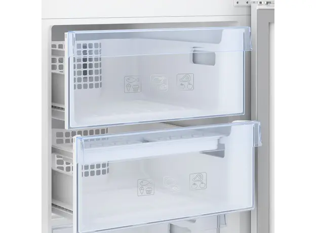 Двухкамерный холодильник BEKO RCNA366K30XB - изображение 4