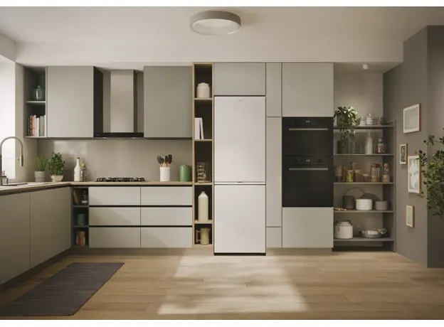 Двухкамерный холодильник CANDY CNCQ2T618EW белый - изображение 18