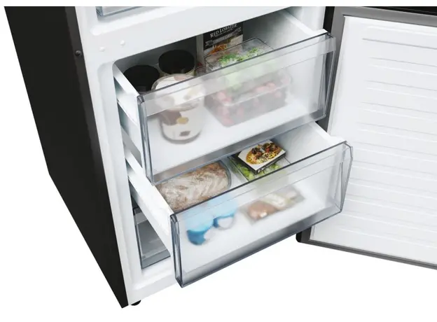 Двухкамерный холодильник Candy CNCQ2T618EB - изображение 10