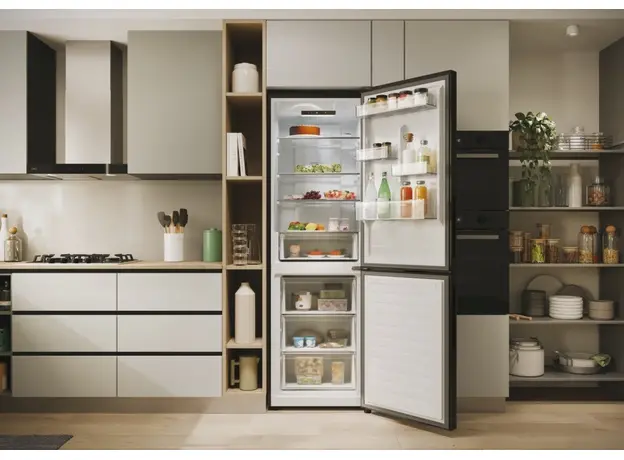 Двухкамерный холодильник Candy CNCQ2T618EB - изображение 19