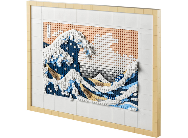 Конструктор LEGO Art Хокусай, «Большая волна» 1810 деталей (31208) - изображение 2 Конструктор LEGO Art Хокусай, «Большая волна» 1810 деталей (31208) - изображение 2