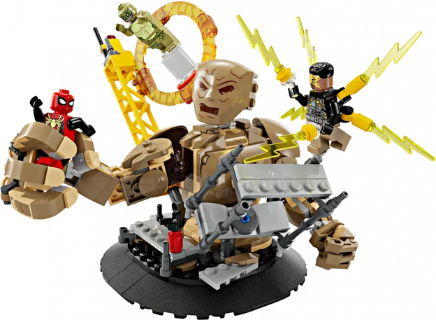 Конструктор LEGO Marvel Человек-Паук vs. Песчаный человек: Решающая битва 347 деталей (76280) - изображение 4 Конструктор LEGO Marvel Человек-Паук vs. Песчаный человек: Решающая битва 347 деталей (76280) - изображение 4