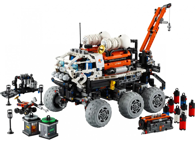 Конструктор LEGO Technic Марсоход команды исследователей 1599 деталей (42180) - изображение 2 Конструктор LEGO Technic Марсоход команды исследователей 1599 деталей (42180) - изображение 2