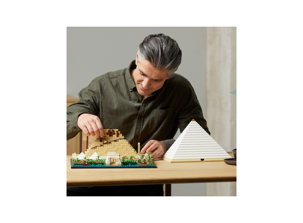 Конструктор LEGO Architecture Пирамида Хеопса 1476 деталей (21058) - изображение 15 Конструктор LEGO Architecture Пирамида Хеопса 1476 деталей (21058) - изображение 15
