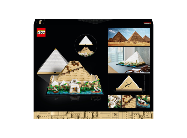 Конструктор LEGO Architecture Пирамида Хеопса 1476 деталей (21058) - изображение 19 Конструктор LEGO Architecture Пирамида Хеопса 1476 деталей (21058) - изображение 19