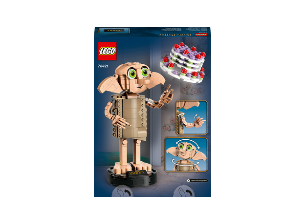 Конструктор LEGO Harry Potter Добі домашній ельф 403 деталі (76421) - зображення 15 Конструктор LEGO Harry Potter Добі домашній ельф 403 деталі (76421) - зображення 15