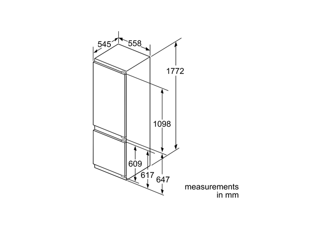 Двухкамерный холодильник Bosch KIS87AF30U - изображение 7