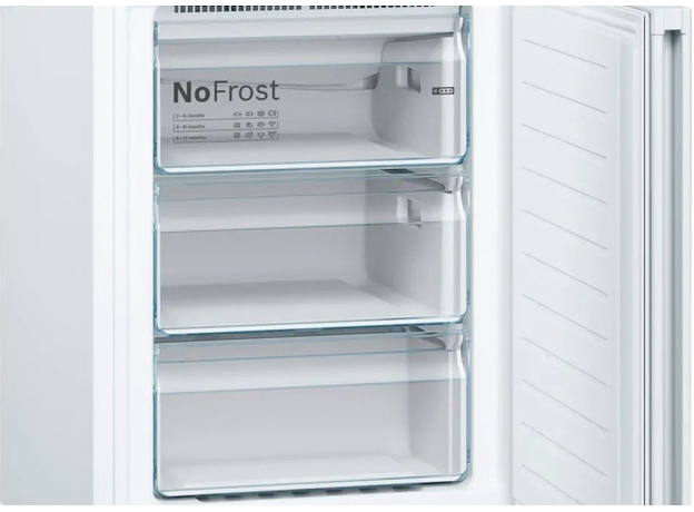 Двухкамерный холодильник BOSCH KGN39XI326 - изображение 5