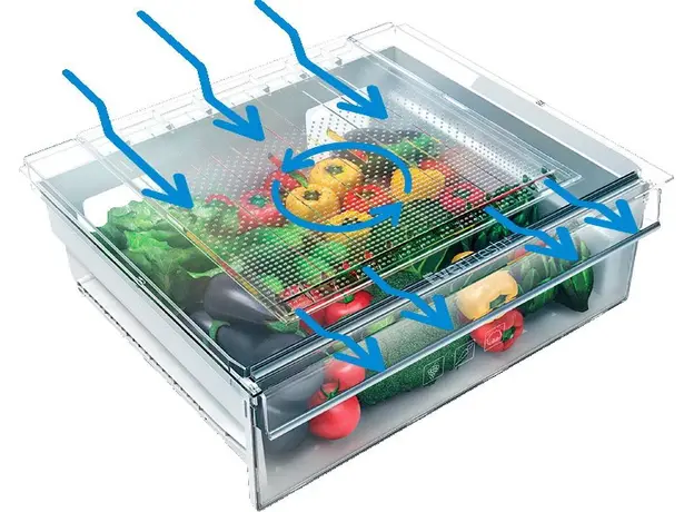 Двухкамерный холодильник BEKO RCNE560E35ZXB - изображение 8