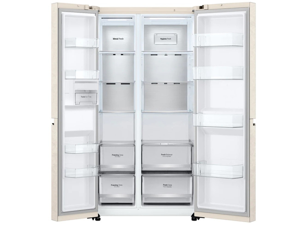 Side-by-Side холодильник LG GC-B257SEZV - изображение 4