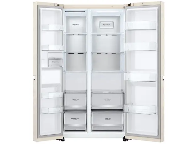 Side-by-Side холодильник LG GC-B257SEZV - изображение 4