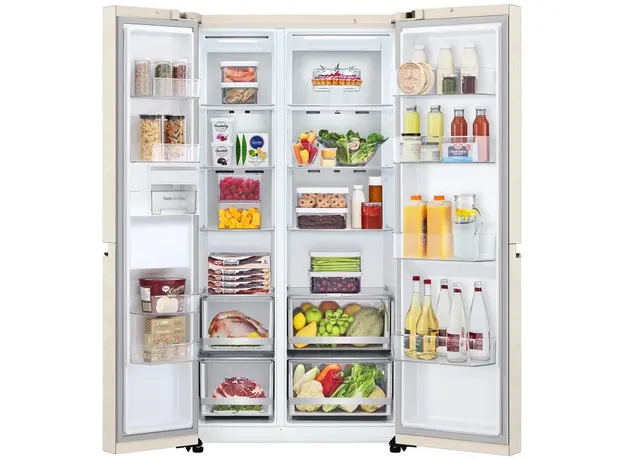 Side-by-Side холодильник LG GC-B257SEZV - изображение 5