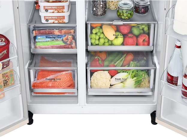 Side-by-Side холодильник LG GC-B257SEZV - изображение 9