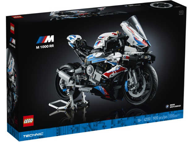 Конструктор LEGO Technic BMW M 1000 RR 1921 деталь (42130)  Конструктор LEGO Technic BMW M 1000 RR 1921 деталь (42130)