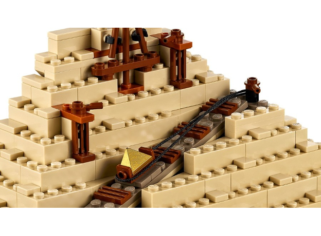 Конструктор LEGO Architecture Пирамида Хеопса 1476 деталей (21058) - изображение 8 Конструктор LEGO Architecture Пирамида Хеопса 1476 деталей (21058) - изображение 8