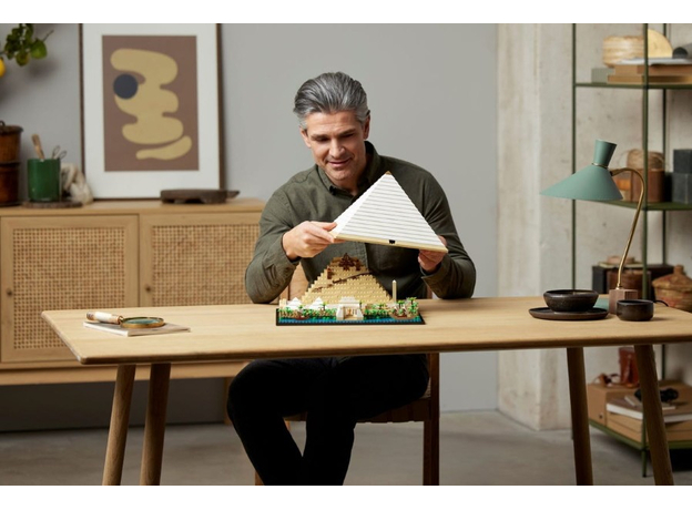 Конструктор LEGO Architecture Пирамида Хеопса 1476 деталей (21058) - изображение 14 Конструктор LEGO Architecture Пирамида Хеопса 1476 деталей (21058) - изображение 14