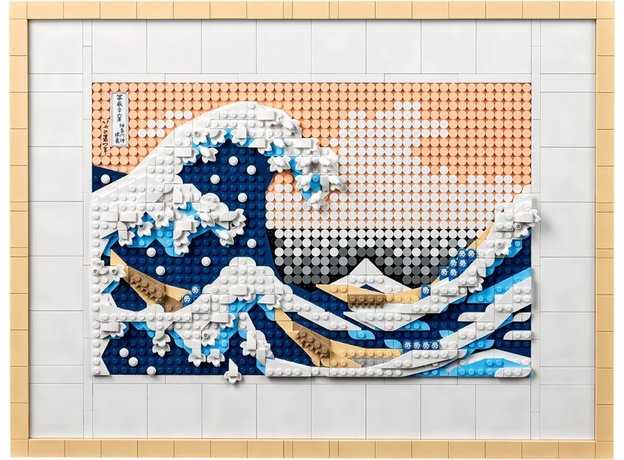 Конструктор LEGO Art Хокусай, «Большая волна» 1810 деталей (31208) - изображение 3 Конструктор LEGO Art Хокусай, «Большая волна» 1810 деталей (31208) - изображение 3