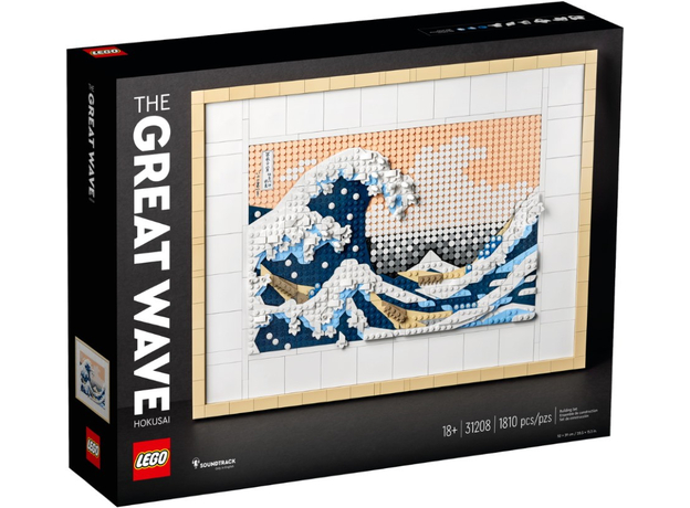 Конструктор LEGO Art Хокусай, «Большая волна» 1810 деталей (31208)  Конструктор LEGO Art Хокусай, «Большая волна» 1810 деталей (31208)